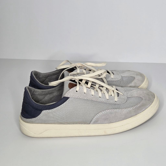 OluKai Punini Sneaker Gray Vapor /Trench Blue Sneakers Men\'s Size 9.5 main image 6